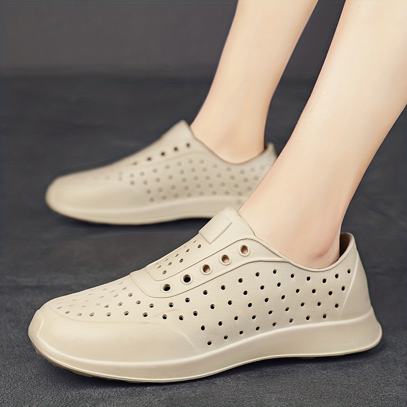 Women's Solid Color Wear-Resistant Slip On Shoes