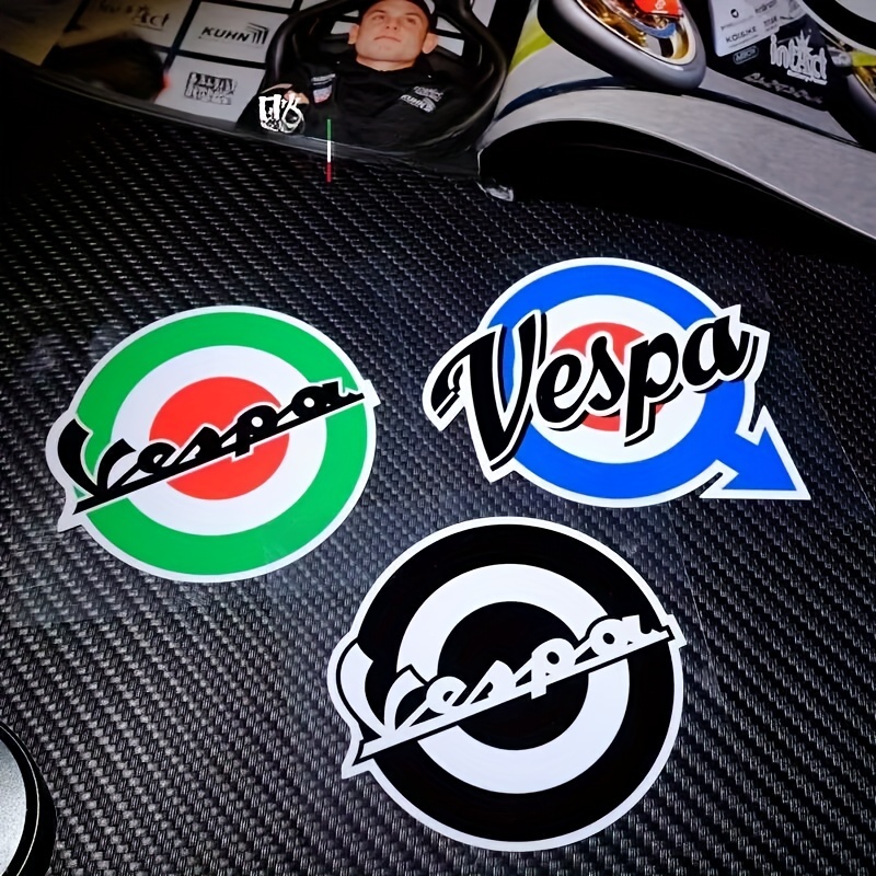 Reflektierende Vespa Racing Roller Aufkleber Motorrad Aufkleber Vinyl  Aufkleber Racing auto Styling Für PIAGGIO VESPA Motorrad - AliExpress