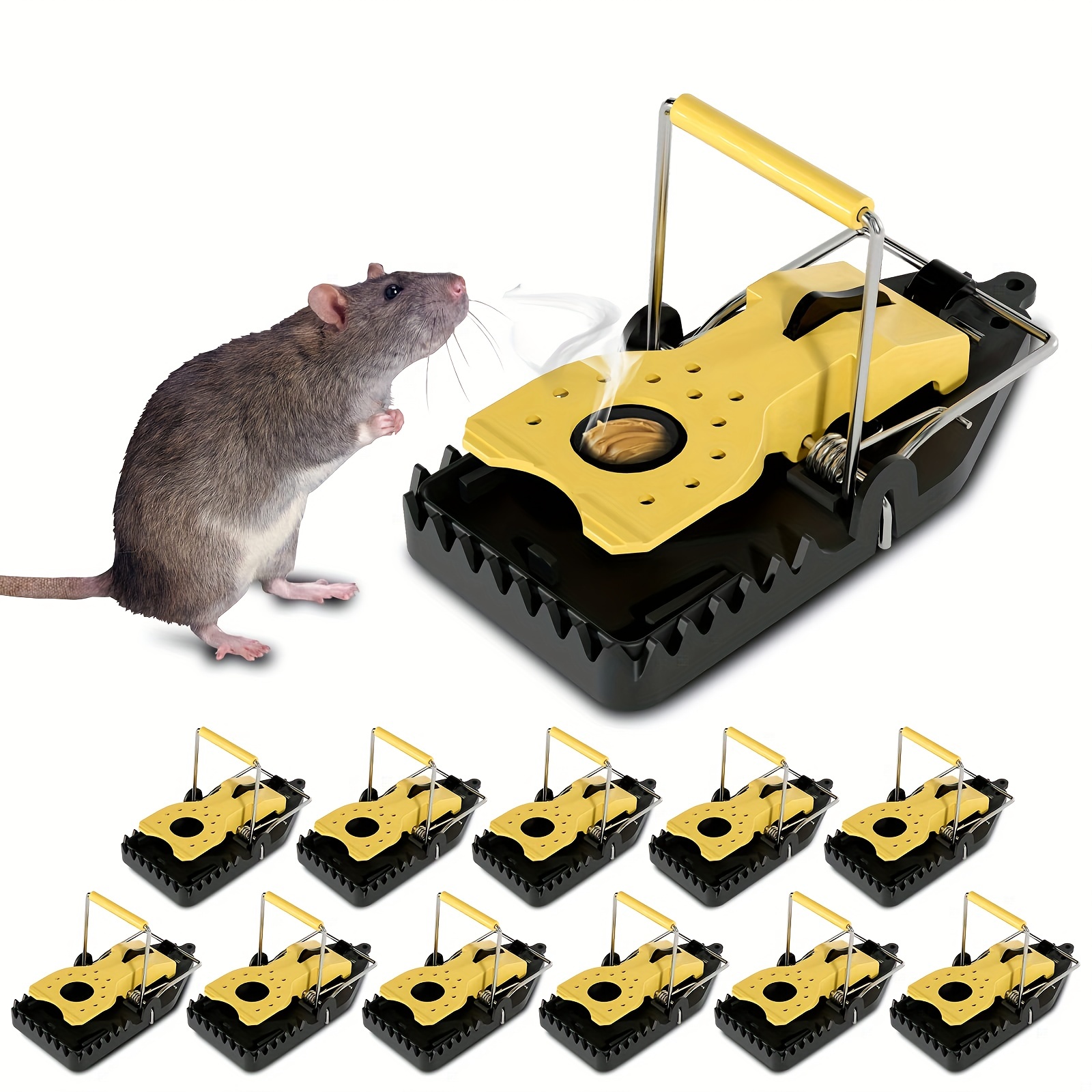 Indoor Automation Iron Mouse Traps Work Home Humane Catch Large