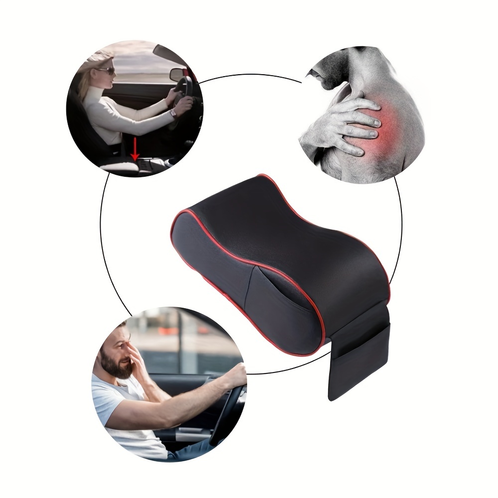 Universal PU Leather Car Armrest Protection Mat Cushion
