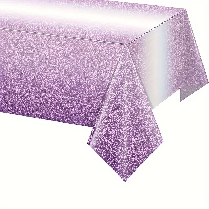 Pastel Rainbow Tablecloths Disposable Tablecloth Waterproof - Temu