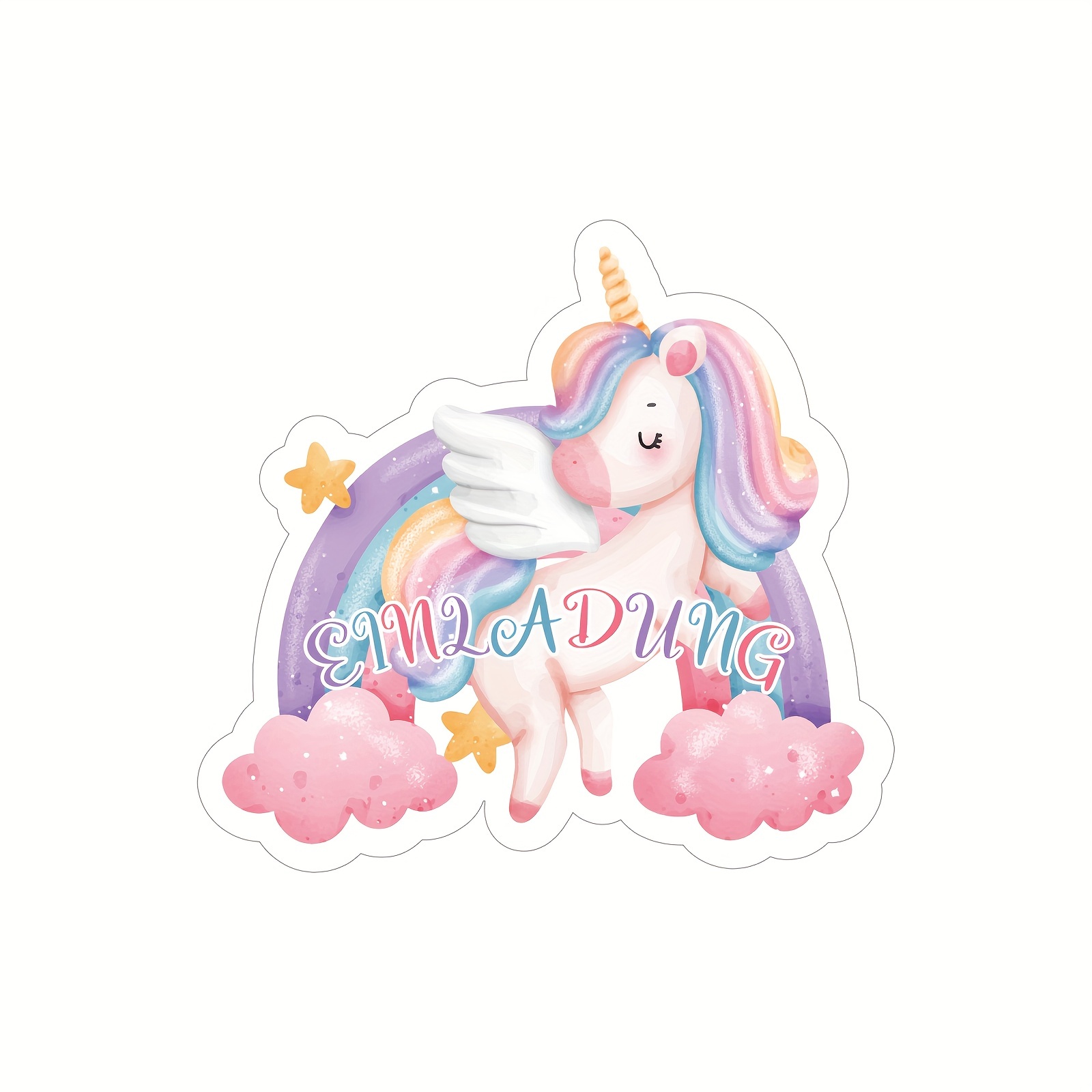 Set 92 Pegatinas Unicornio】- ⭐Miles de Fiestas⭐ - 24 h