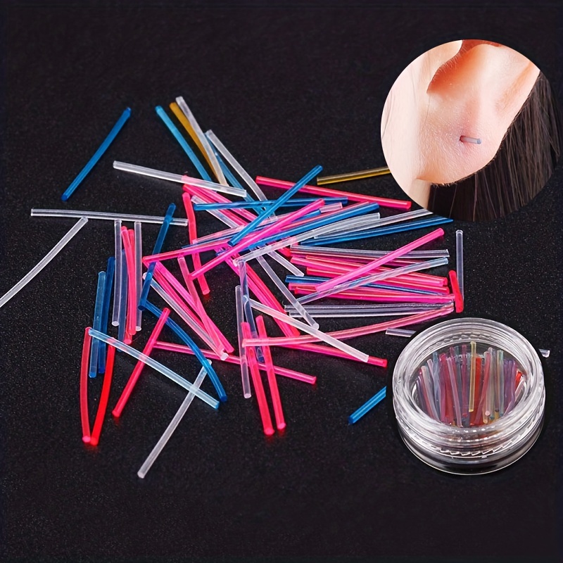 Plastic ear hot sale stud sticks