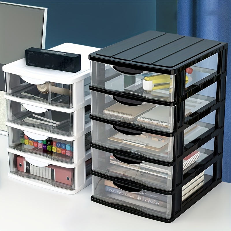Storage Box Desktop Shelf Drawer Type Multi layer Office - Temu