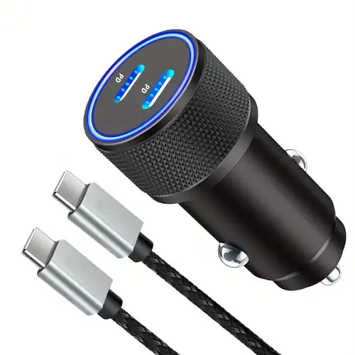 Yitumu Usb C Car Charger For Iphone Adapter With C Type Fast - Temu Bahrain