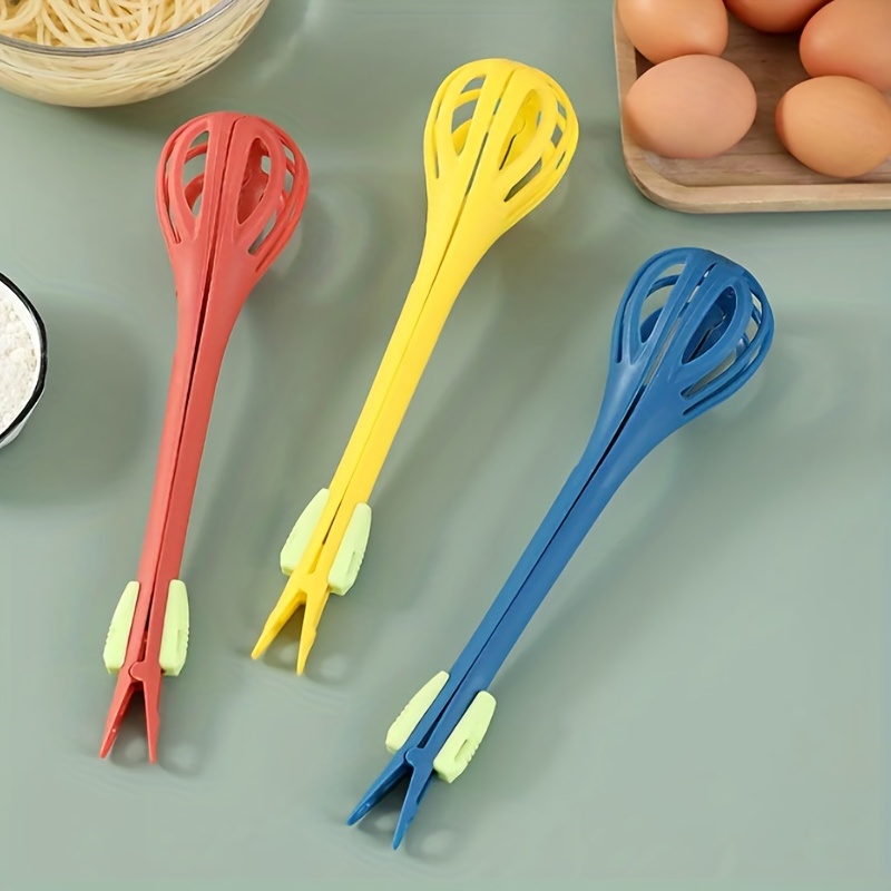 Multifunctional Kitchen Tool: Egg Beater, Milk Whisk, Pasta Tongs, Food  Clips, Mixer & More! - Temu United Arab Emirates