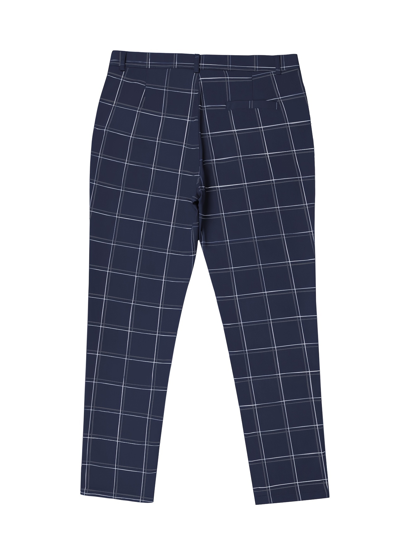 mens stylish checkered dress pants fit casual trousers - Temu Republic of  Korea