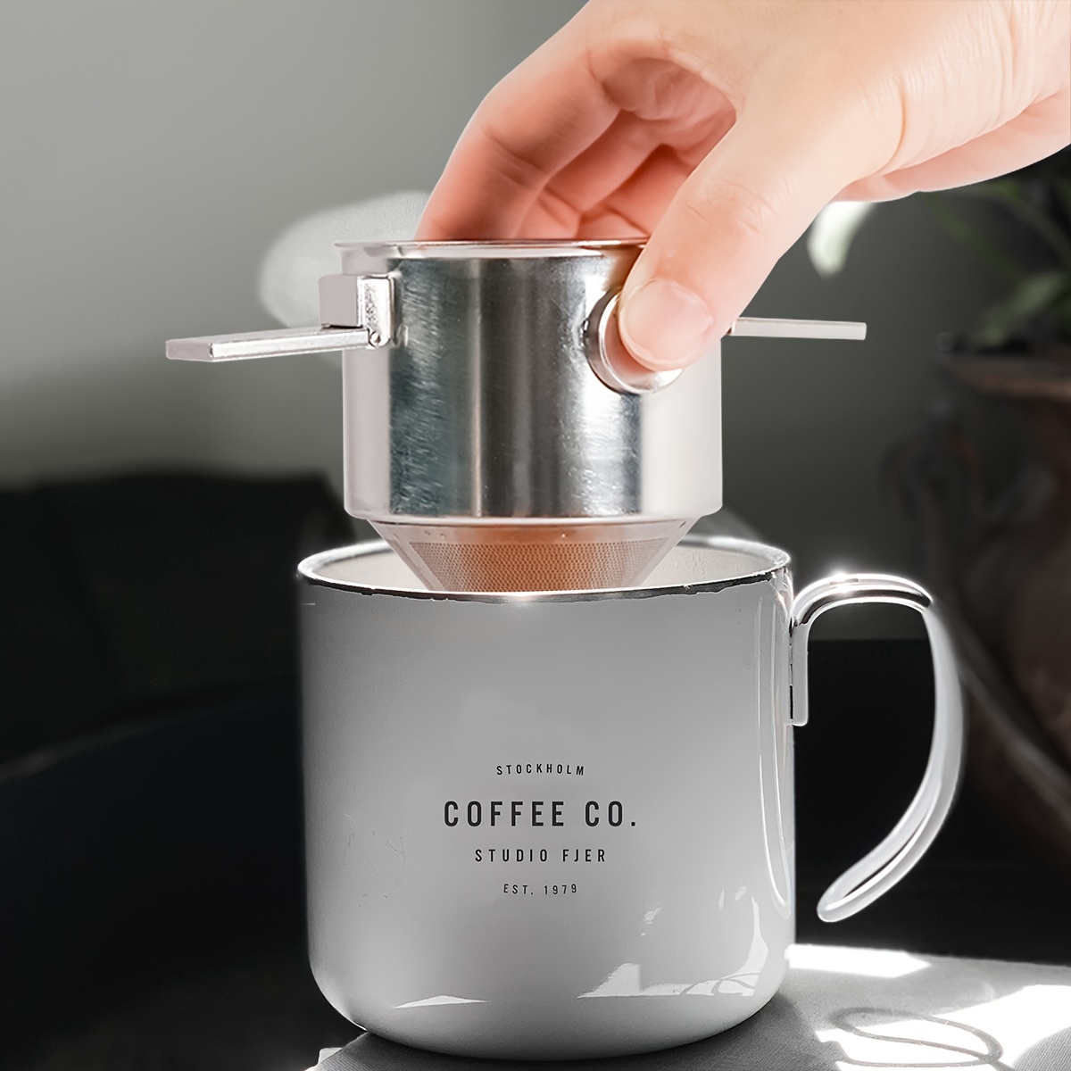 Stainless Steel Coffee Bar Accessories