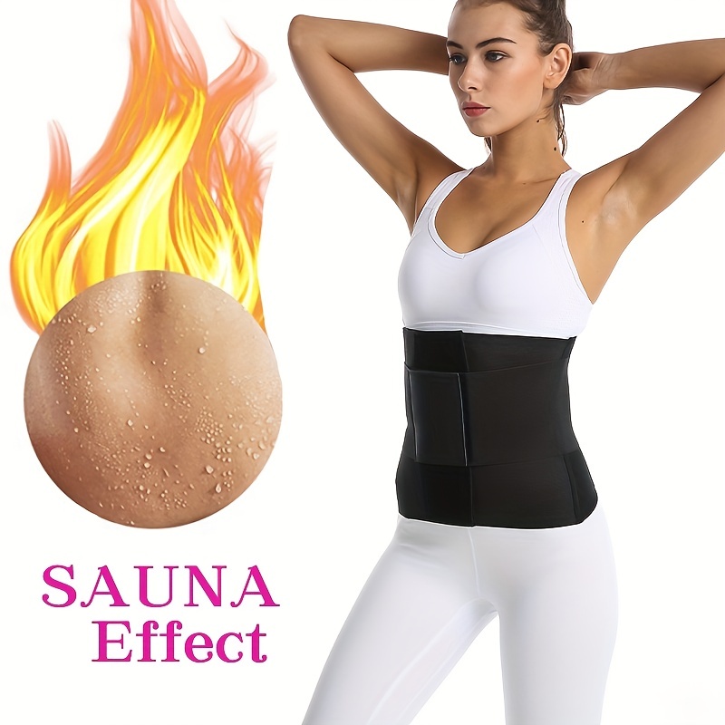 Women Slimming Body Shaper Belt Tummy Control Waist Trainer Belt with Sauna  Effect, Slimming Body Shaper Belt