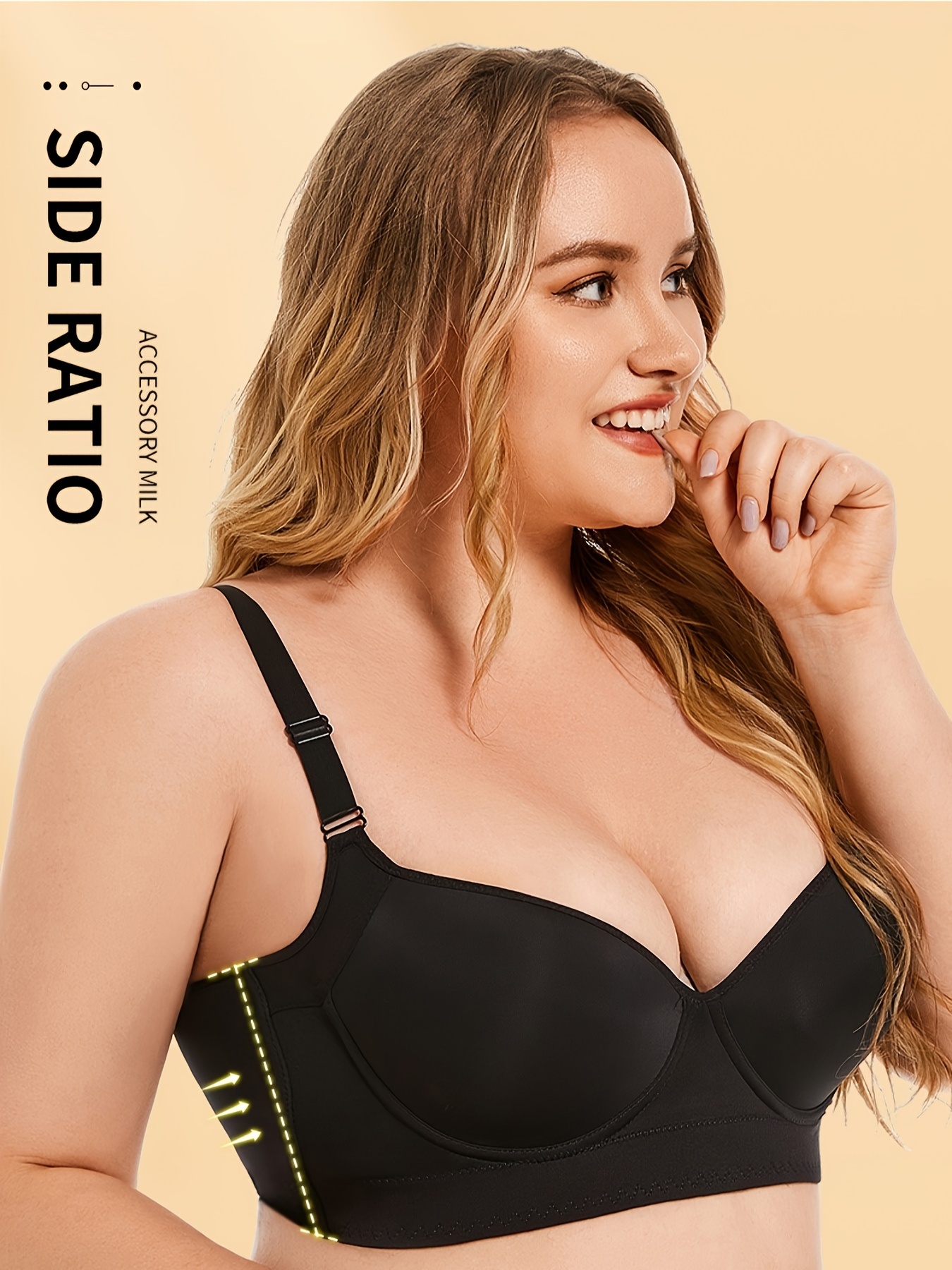 Plus Size Bras For Women Push Up Bras For Seamless Underwire