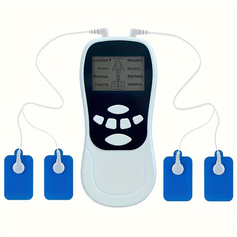 12 Modes Pain Relief: Ems Muscle Stimulation 4 Electrode - Temu