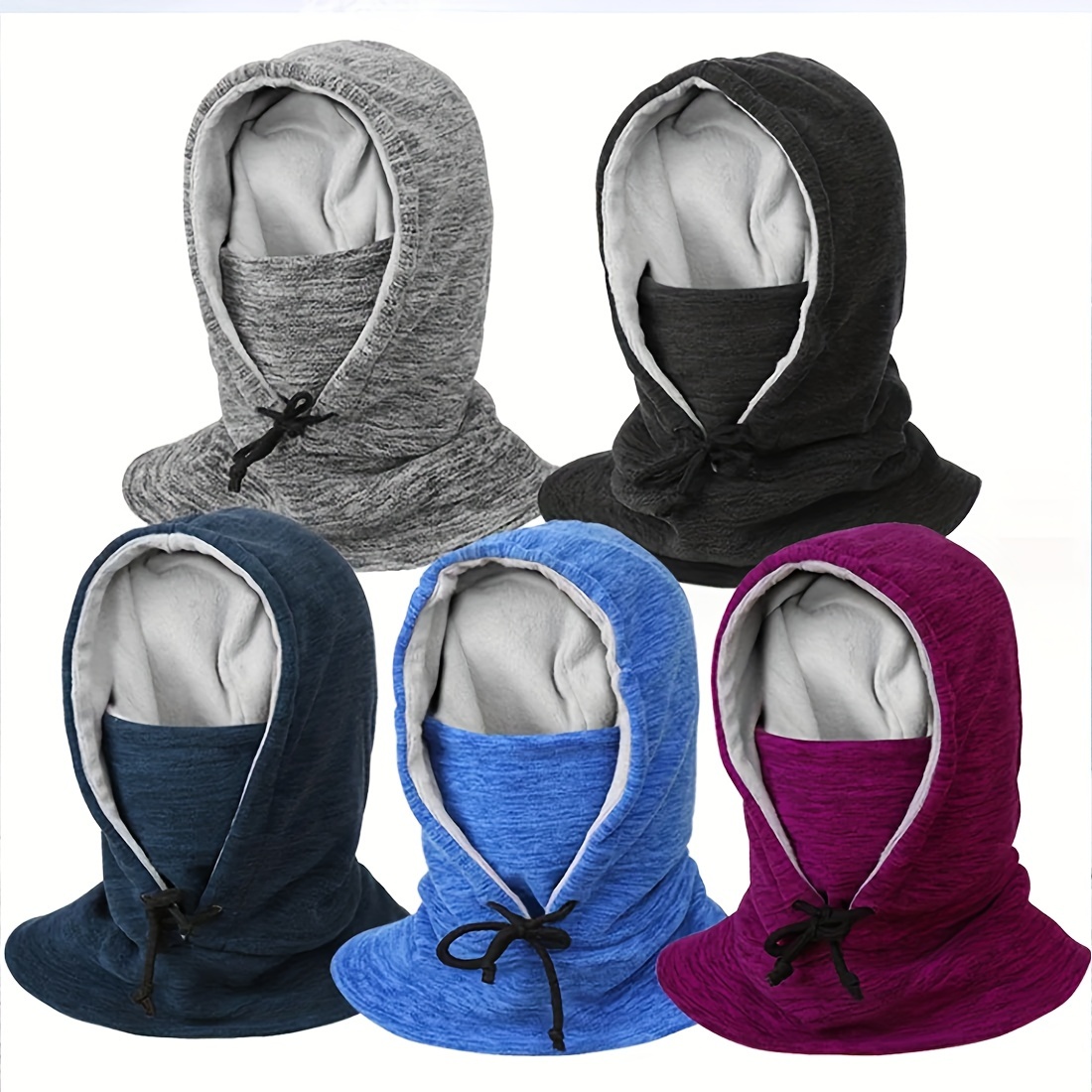 1pc Windproof Winter Hat With Face Mask And Neck Cover Thick Balaklava For  Men And Women Ideal For Outdoor Sports, Don't Miss These Great Deals