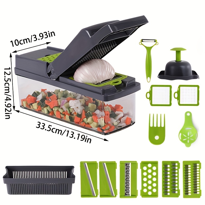 15in1 Multifunctional Veggie Chopper Vegetable Chopper - Temu