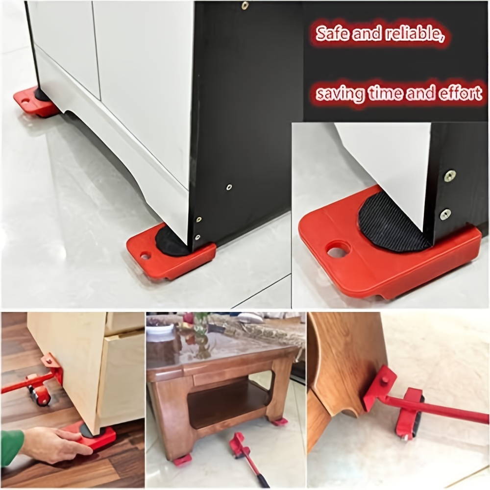 Moving heavy things gods moving universal wheel furniture movers universal  tools pulley move bed cabinet handling - AliExpress