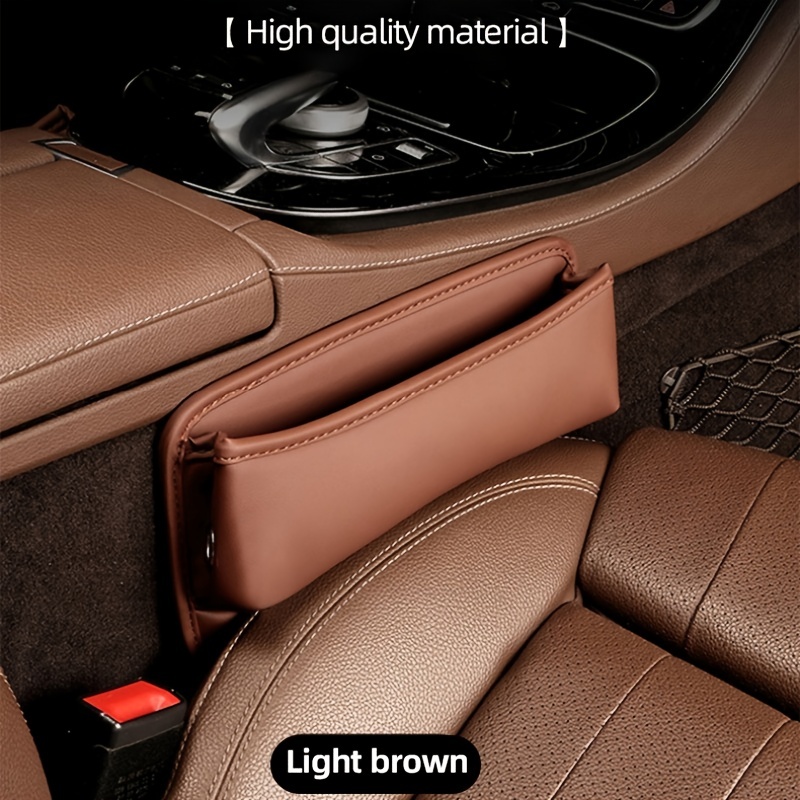Premium Leather Car Seat Storage Box Customize Your Car - Temu Switzerland