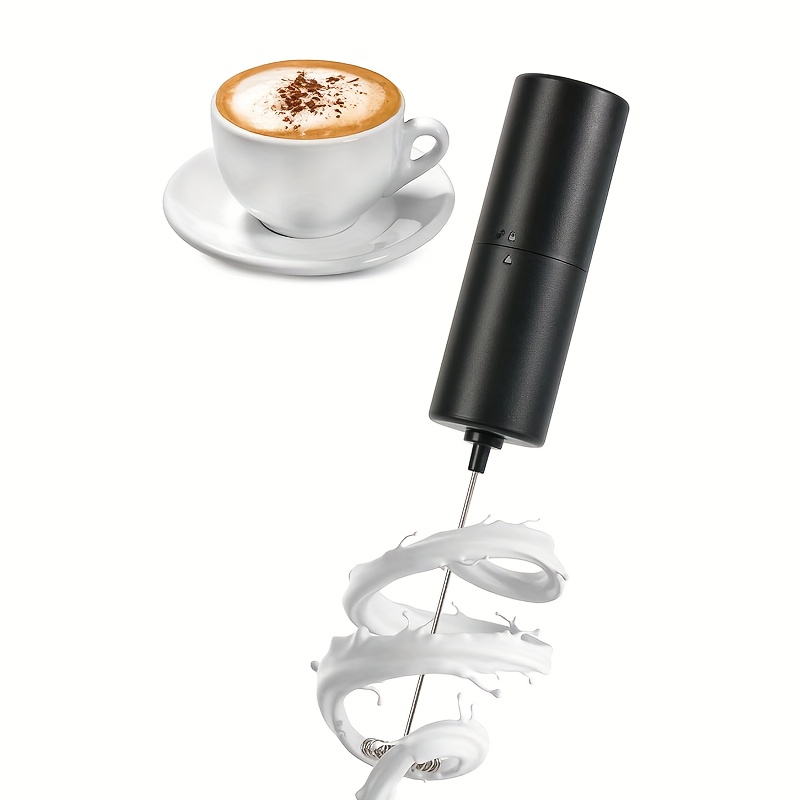 Electric Milk Frother Maker, Portable, USB Rechargeable, Drink Mixer,  Household Coffee, Cappuccino, Frothing Wand, Whisk