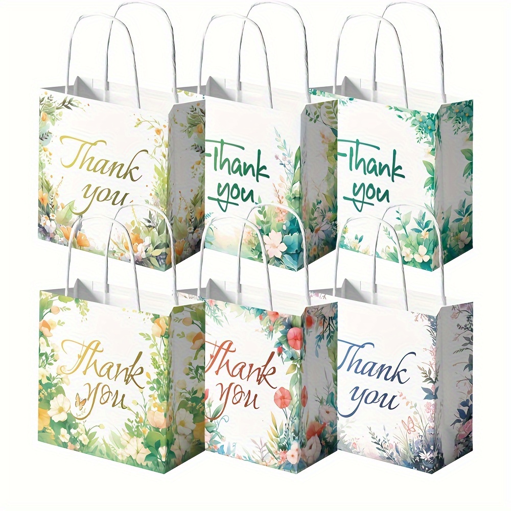  Tech Moon Ltd Bolsas de regalo de papel de regalo, para  mujeres, hombres y niños, cumpleaños, bolsa de regalo de agradecimiento de  , bolsas de papel de tamaño pequeño, mediano y
