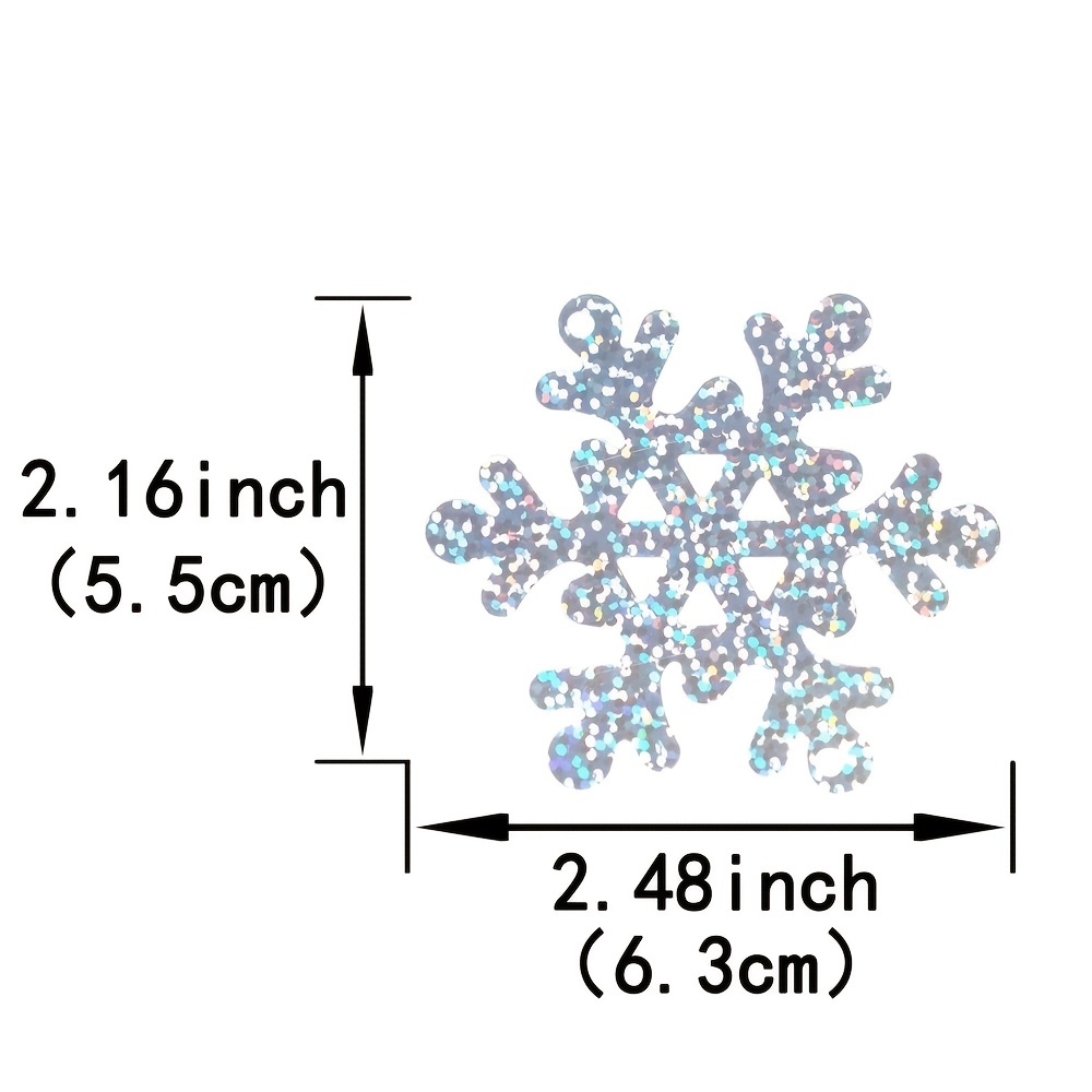 Snowflakes Confetti Decorations for Winter Wonderland Decorations