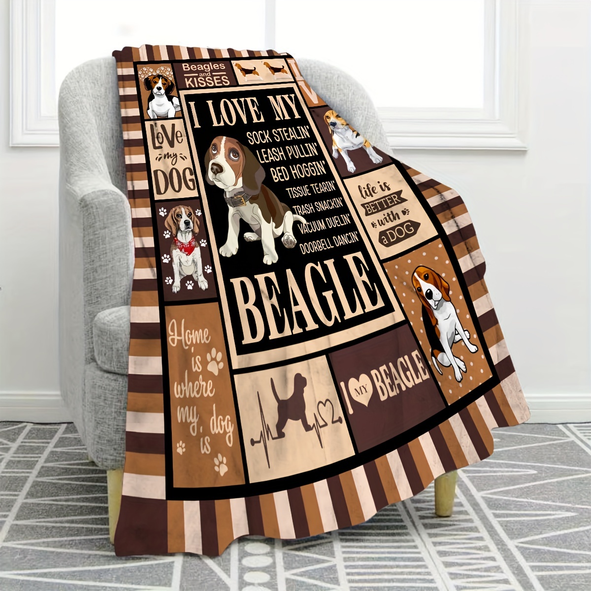 Beagle throw online