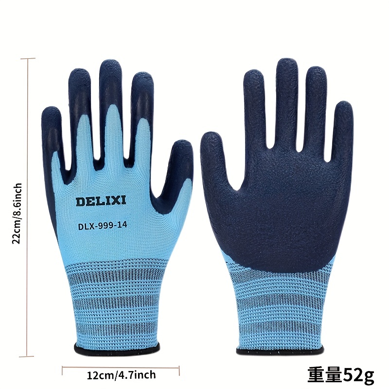 Safety Work Gloves - Lightweight & Waterproof