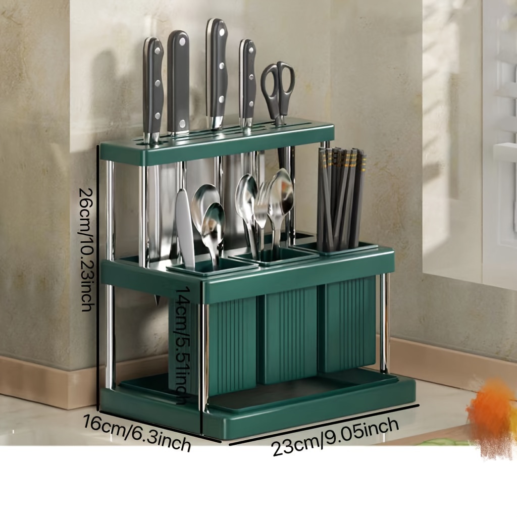 TEMU Knife Storage Rack, Chopsticks Knife Storage Box, Restaurant Knife