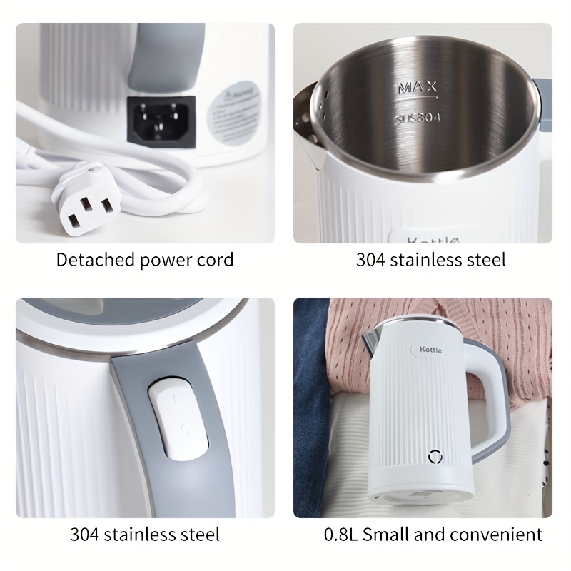  Double Layer Insulated Electric Kettle 304 Stainless
