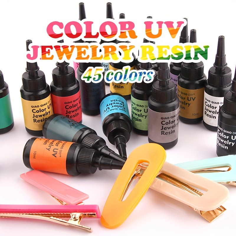 Colored Uv Resin Ultraviolet Epoxy Resin For Jewelry Making - Temu