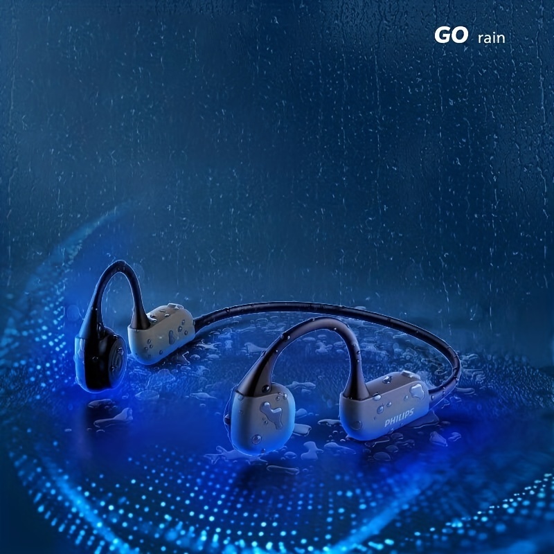 Auriculares Bluetooth de una sola oreja con micrófono de conducción ósea de  aire, auriculares con ganchos para los oídos abiertos Auriculares
