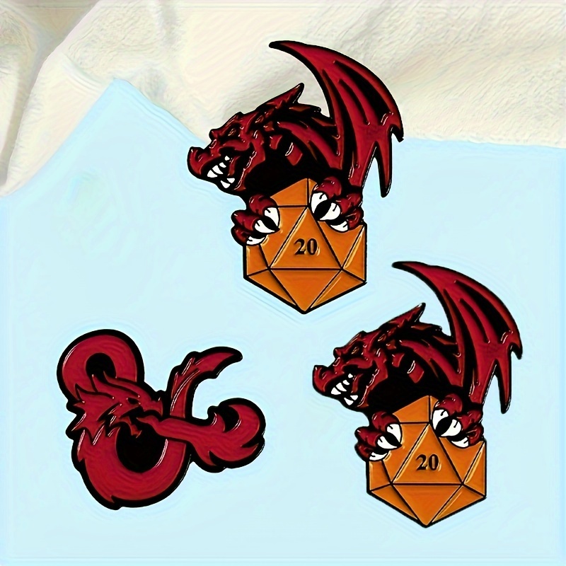 Cute Dragon Badge 