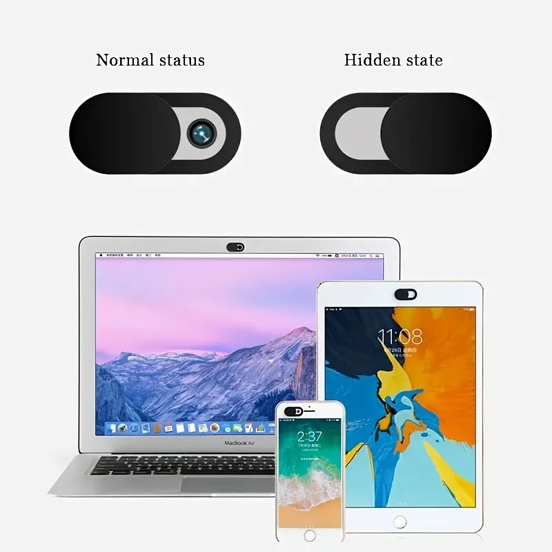 Secure Your Webcam With Our Universal Phone/laptop/camera - Temu