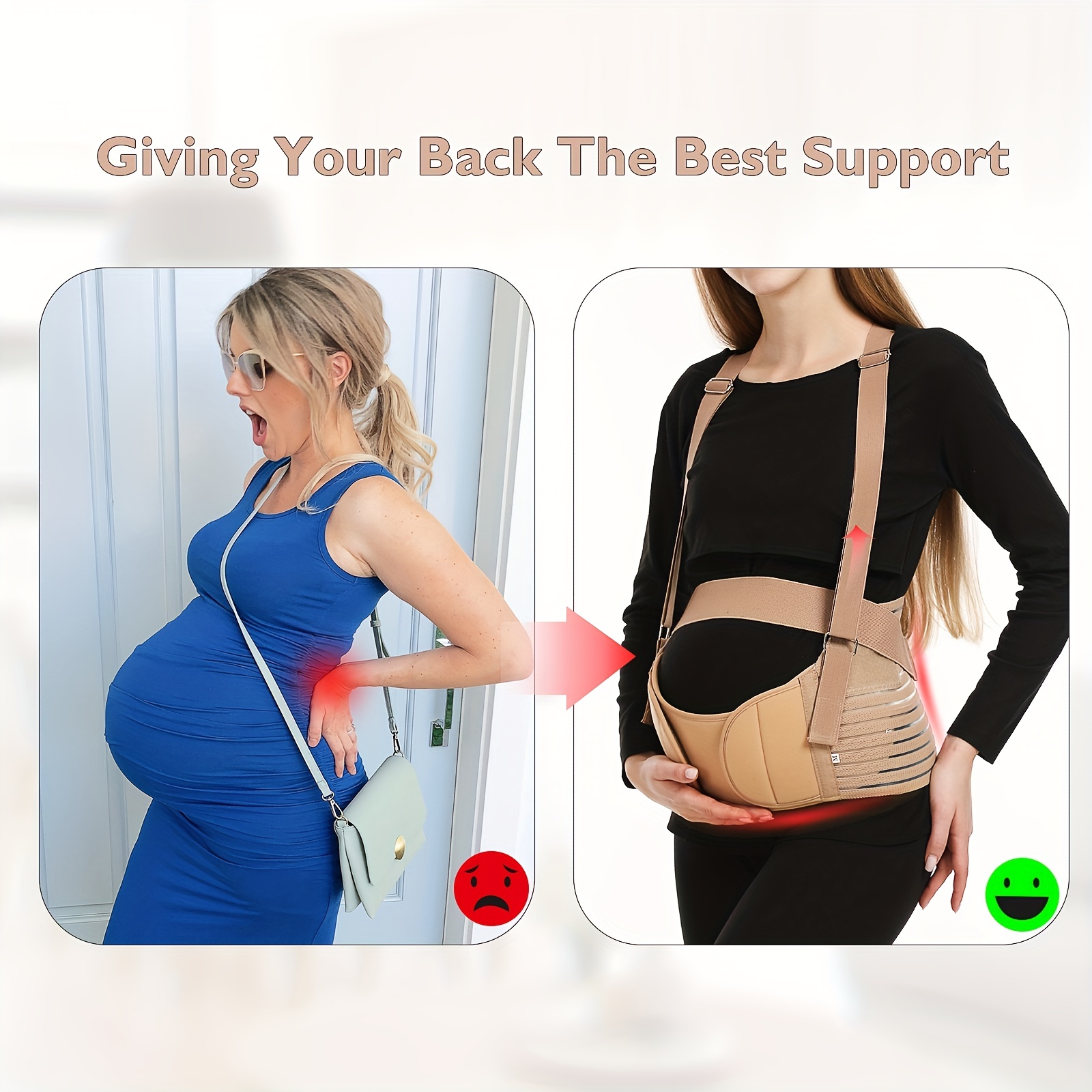 Women's 1 Postpartum Support Bands Pregnancy Recovery Belly - Temu Canada