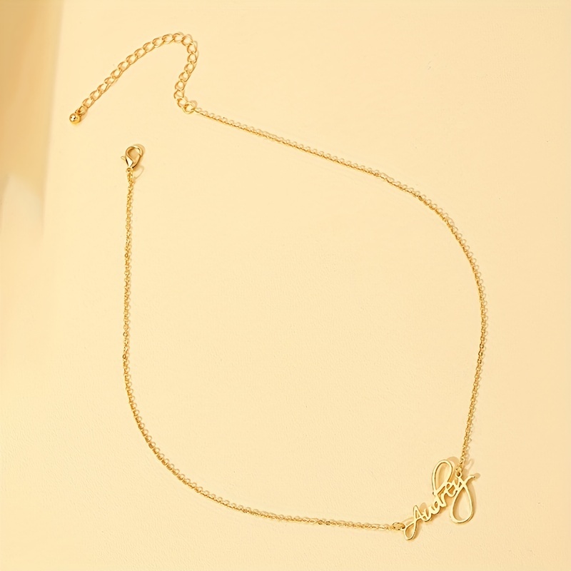 Audrey hot sale name necklace