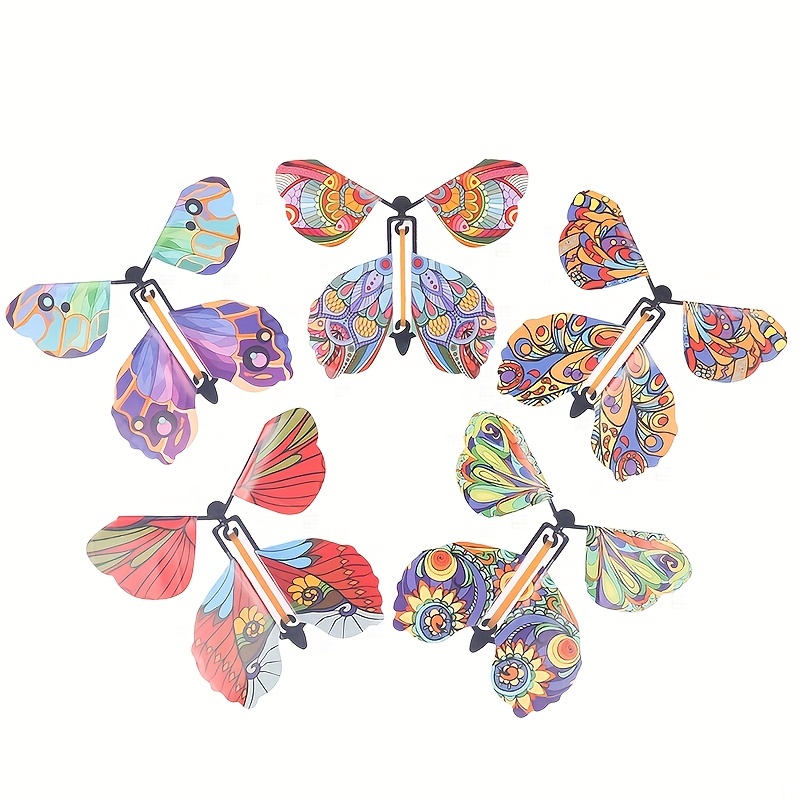 Magic Wind Up Flying Butterfly Surprise Box Explosion Box In - Temu