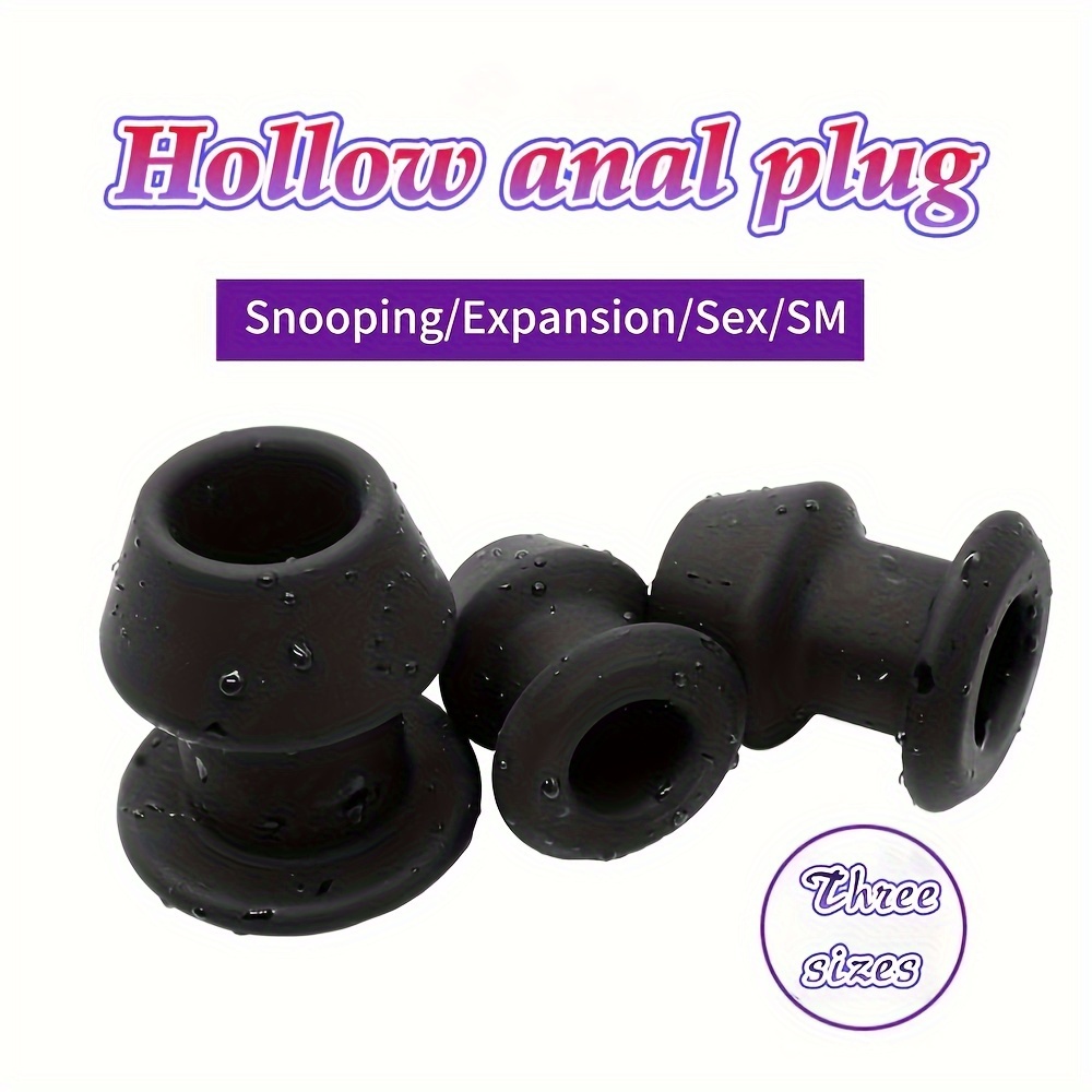 1pc Super Enorme Hollow Anall Dilatatore Clistere Butt Plug - Temu