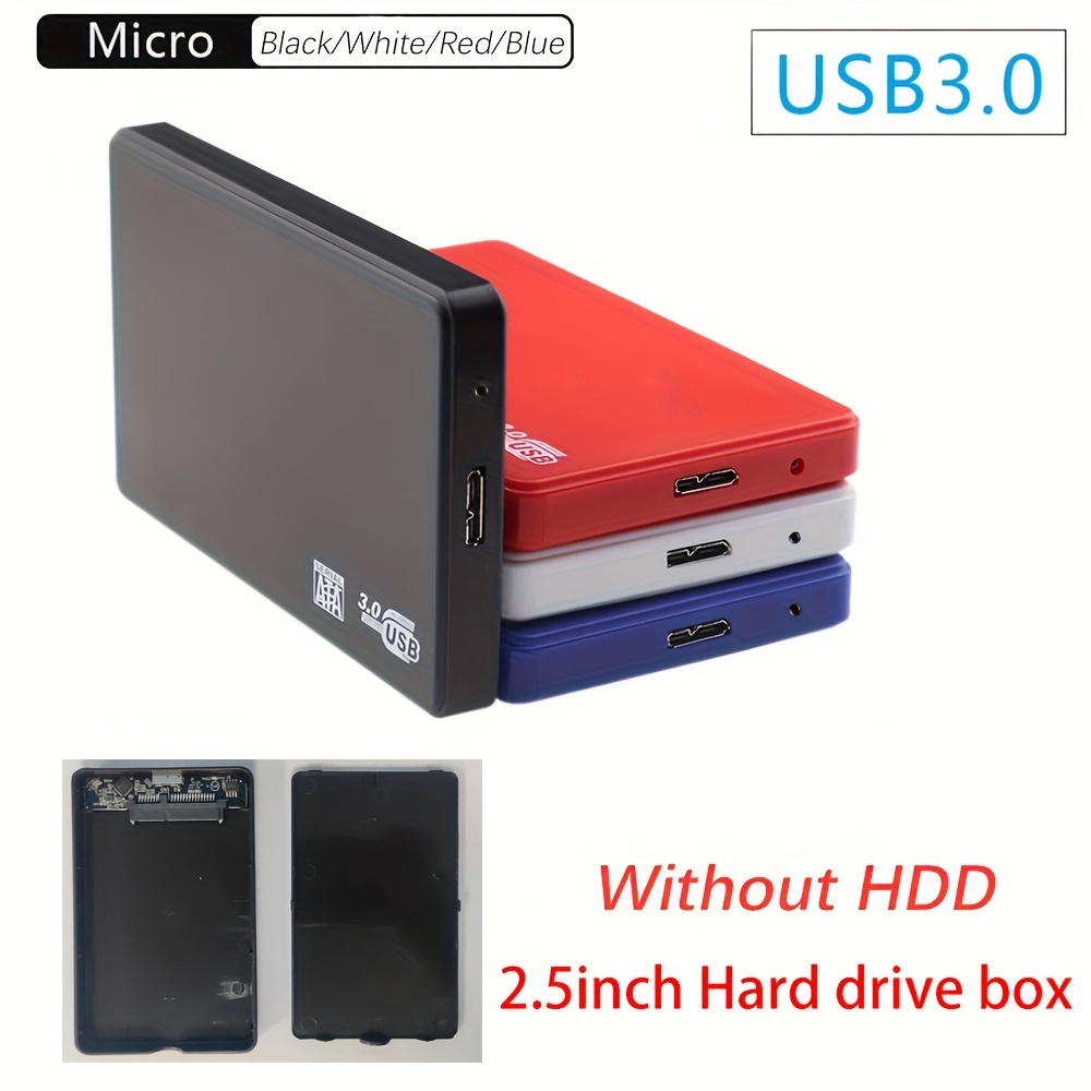 Hard Drive Case Compatible With 1tb/2tb/250gb/500gb - Temu United