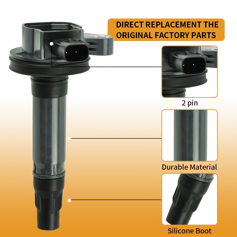 6 個点火コイル + スパークプラグフォード エッジ エクスプローラー F150 マスタング リンカーン UF553 用