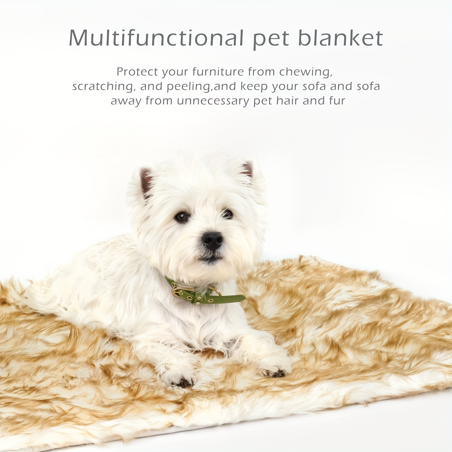 Dog discount scratching blanket