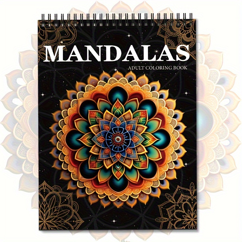 Mandalas Faciles - Livre de coloriage: Livre de Coloriage Mandala