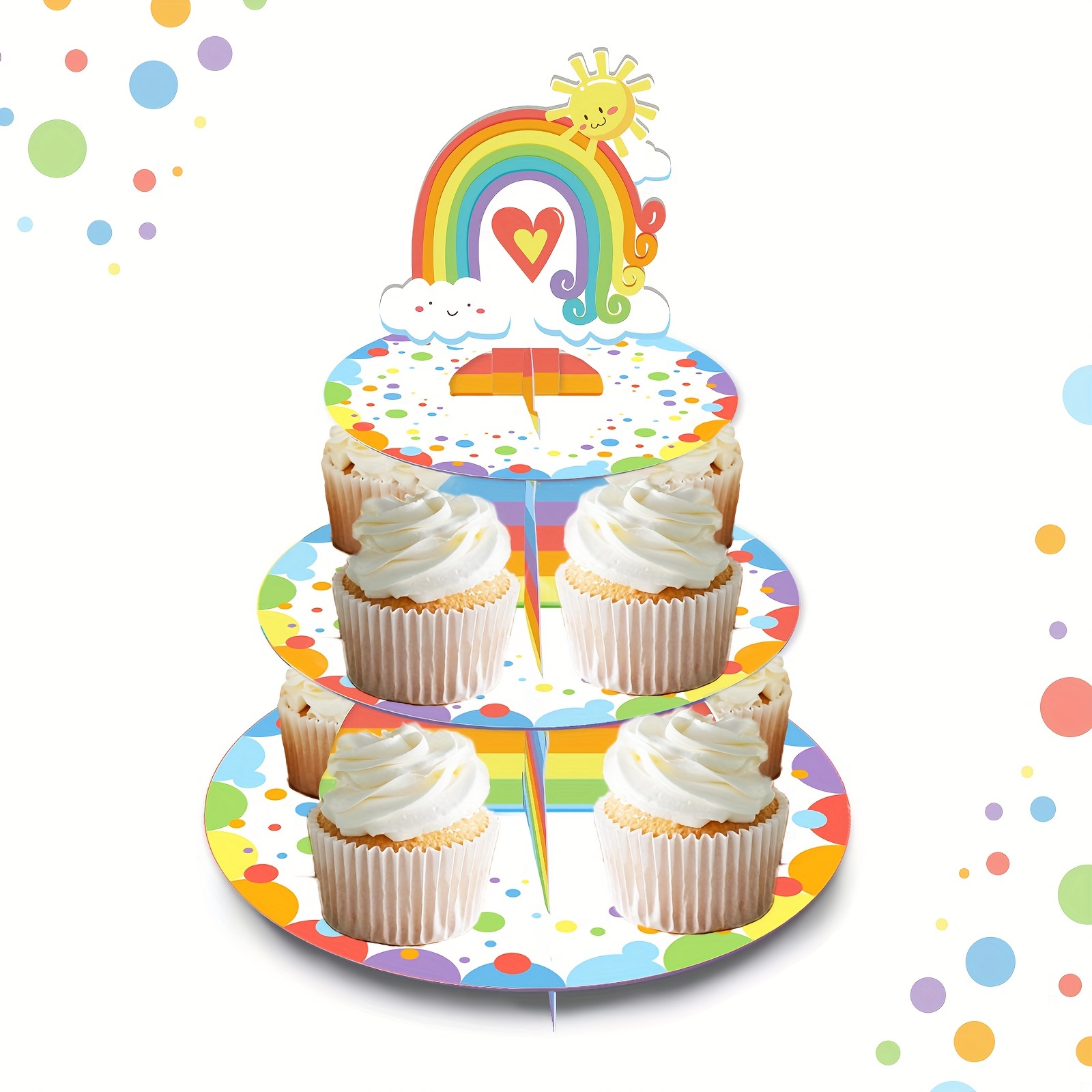 Rainbow Birthday Decoration - Temu