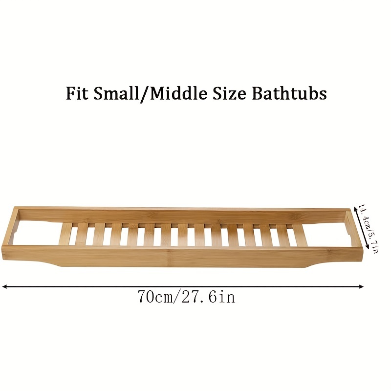 Bandeja Baño 1 Pieza Bañera Estante Bandeja Bañera - Temu Mexico