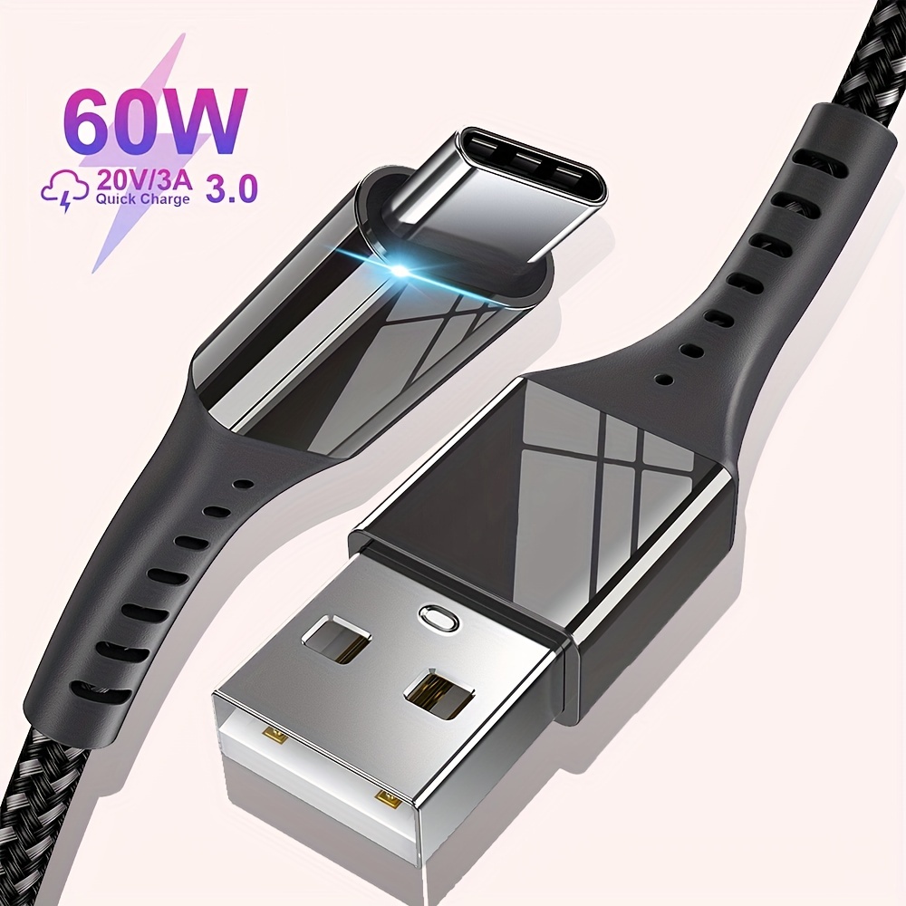 Câble USB C De Charge Rapide 3A De Type C Cordon De Chargeur - Temu France