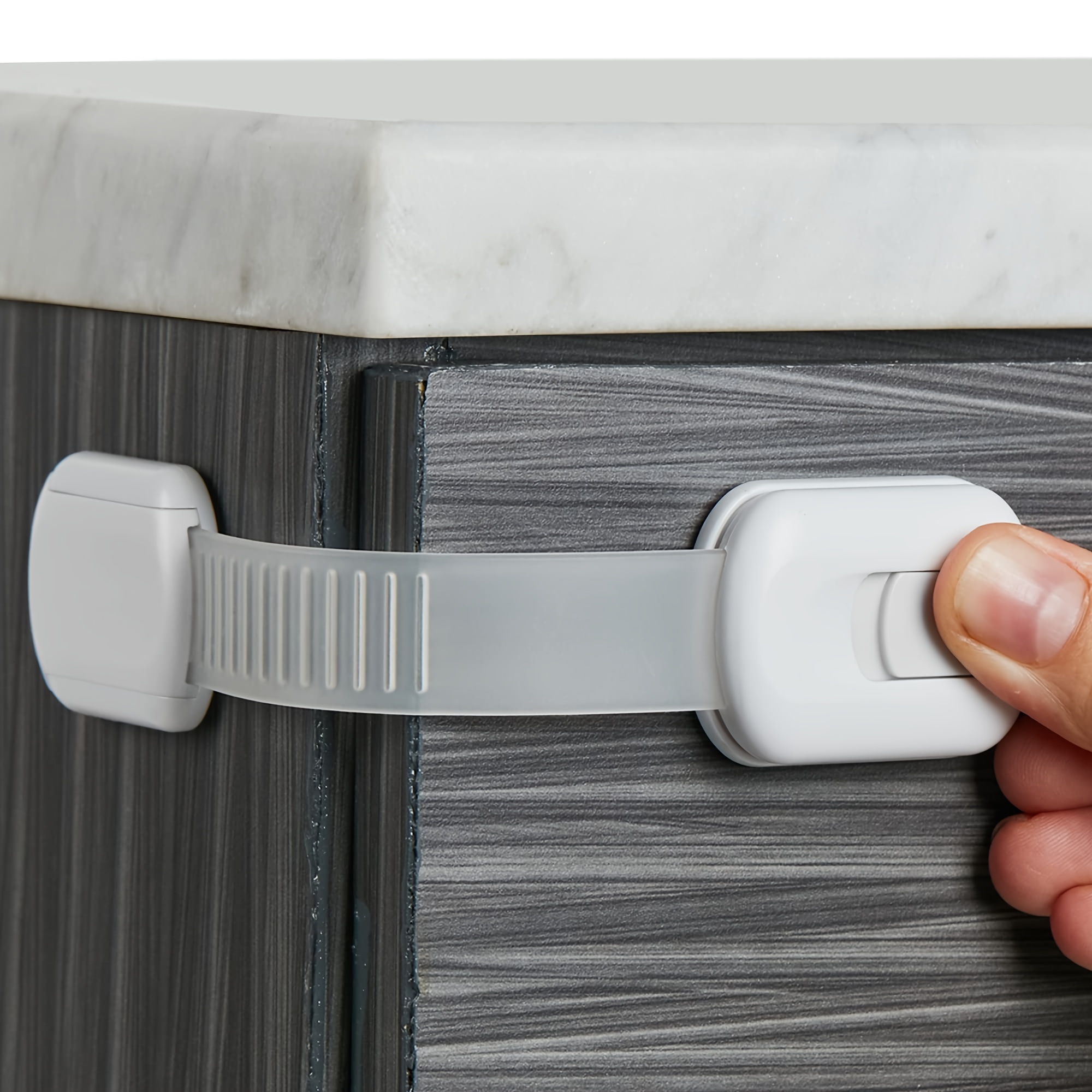 Dropship Home Baby Safety Protection Lock Anti-Clip Hand Door Closet  Cabinet Locks Fo Fridge Cabinet
