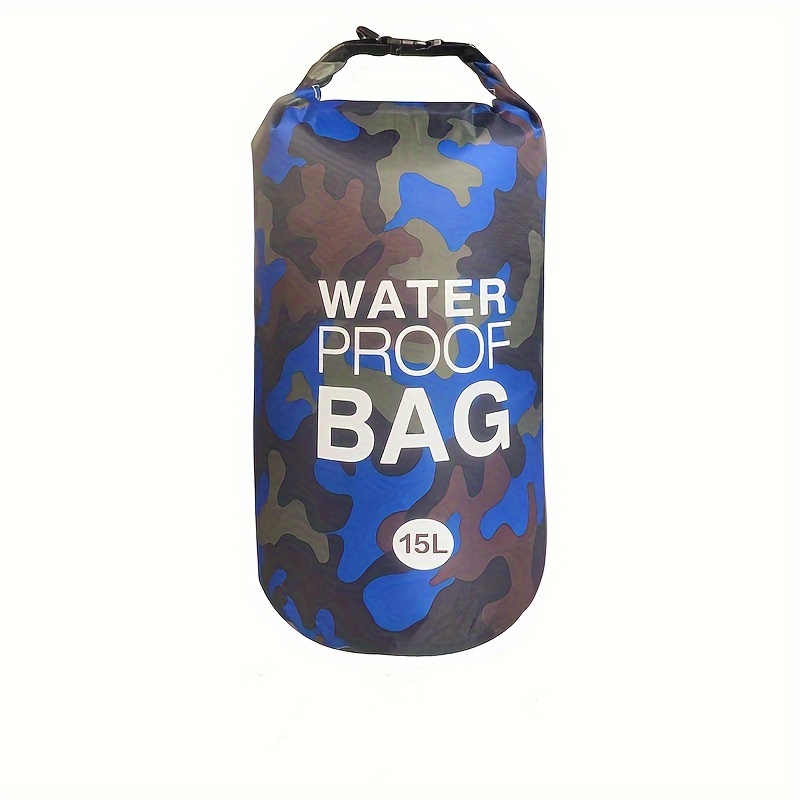 2L 5L 10L 15L 30L Waterproof Swimming Bag Dry Sack Camouflage Colors  Fishing Boating Kayaking Storage Drifting Rafting Bag