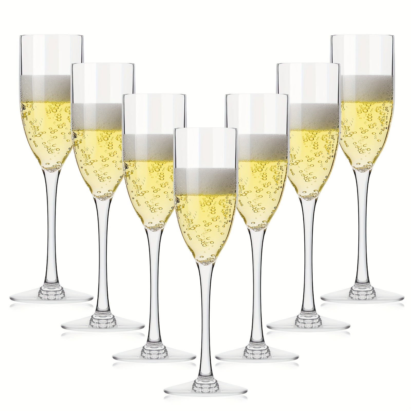 Copas de plastico para brindis fiestas champagne accesorios 48 pieces Nuevo  US