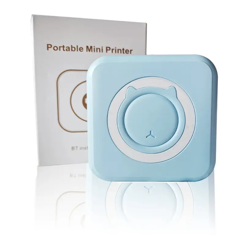 Mini Pocket Printer Wireless Bt Connection Thermal Printer Photos Receipts  Notes Memo Labels Qr Codes Compatible Ios Android Phones 1 Roll Printing  Paper - Office & School Supplies - Temu United Arab Emirates