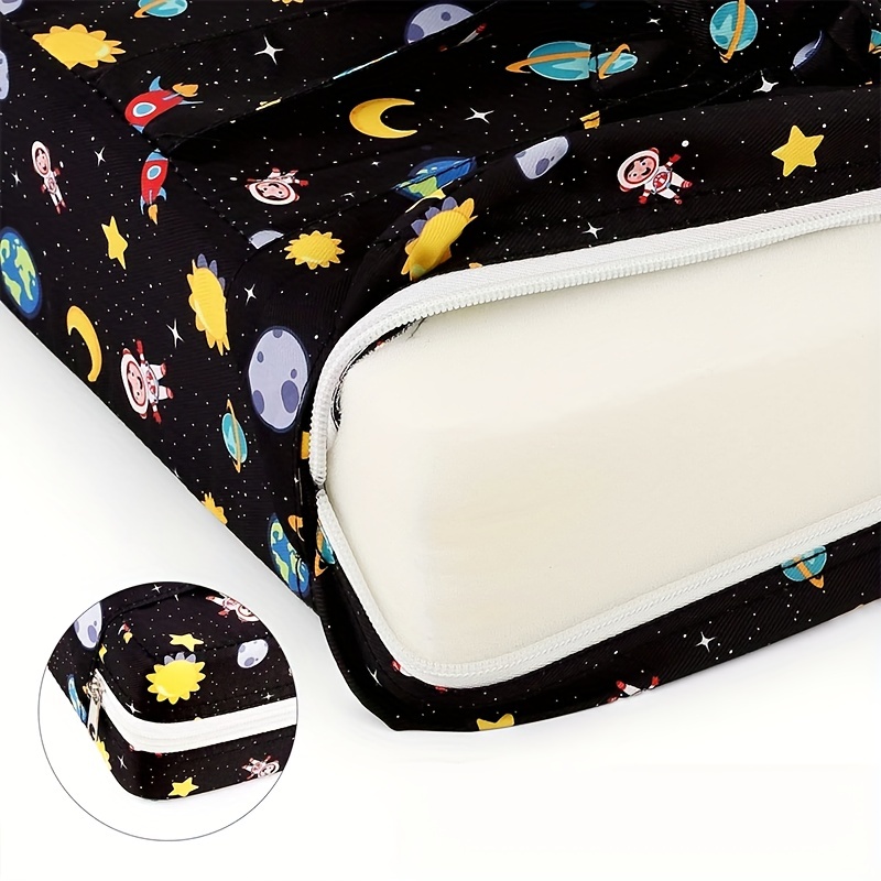 Toddler Booster Seat For Dining, Pu Washable Increasing Cushion