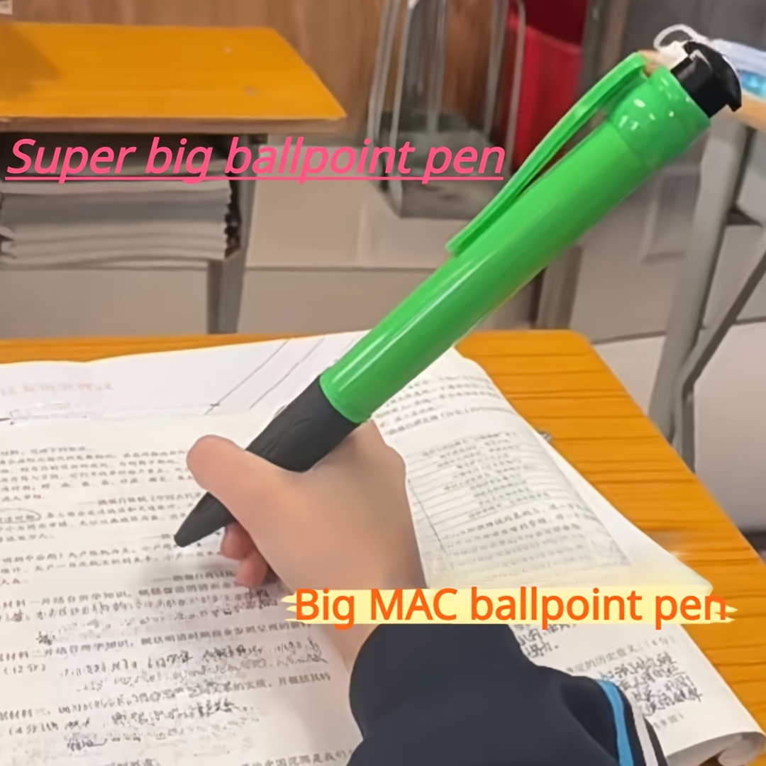 Jumbo-pen drôle Big Pen Énorme stylo à bille géant Extra-large stylo  d'écriture Cadeaux