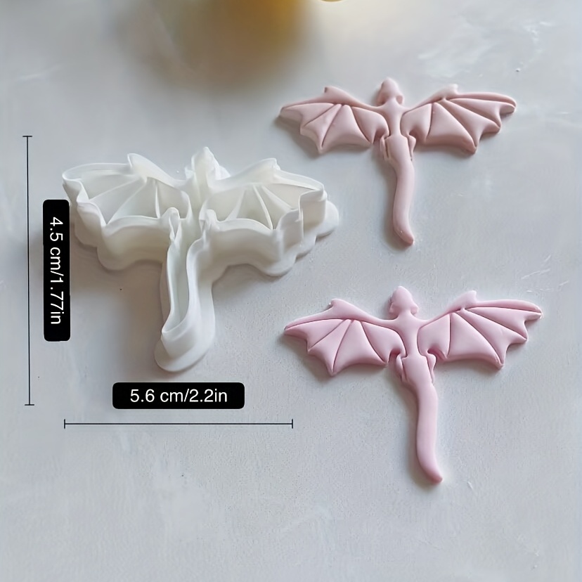 Maijaibao Flying Dragon Wing Silicone Molds Earring Resin Molds for Jewelry  Keychain DIY – the best products in the Joom Geek online store