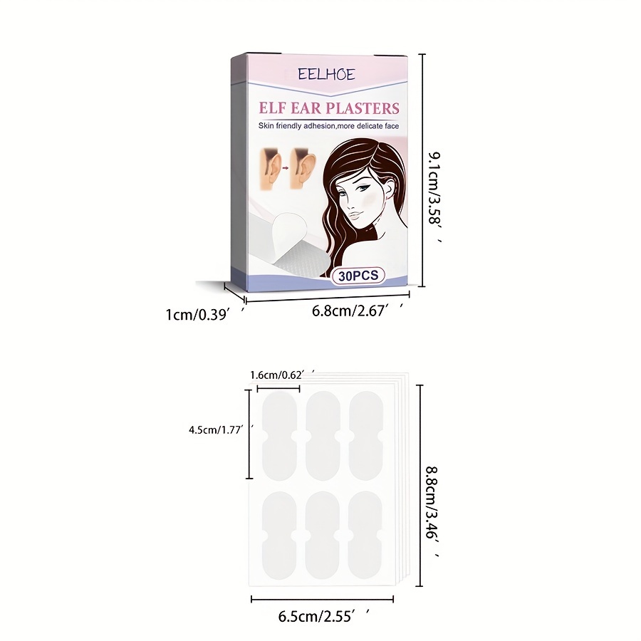 Elf Ear Sticker Easy To Carry Professional Mini Elf Veneer - Temu