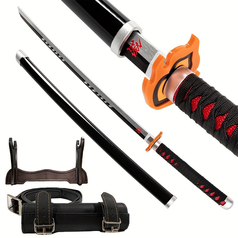  3 piezas de espadas japonesas de Demon Slayer, juguete de  plástico para niños, Samurái, accesorios de juguete para disfraz, fiesta de  cosplay, suministros de fiesta de cumpleaños : Juguetes y Juegos